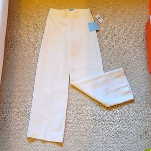 CeCe Wide Leg Trousers Winter White - tags attached